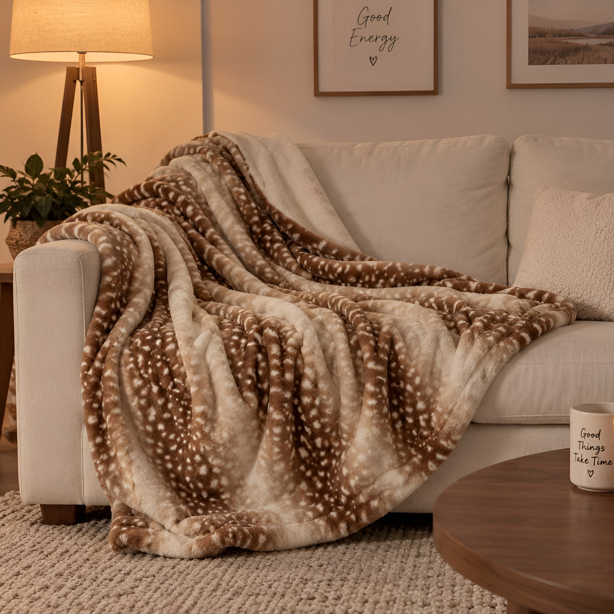 🦌 Deer Cozy Blanket